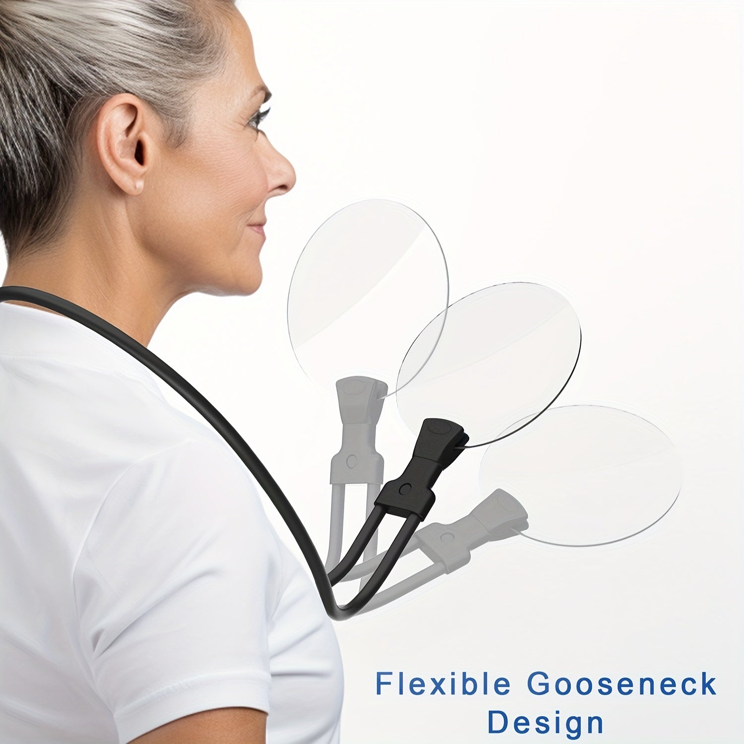 ClarityLens | Ergonomic Adjustable 5X Hands-Free Magnifying Glass 1