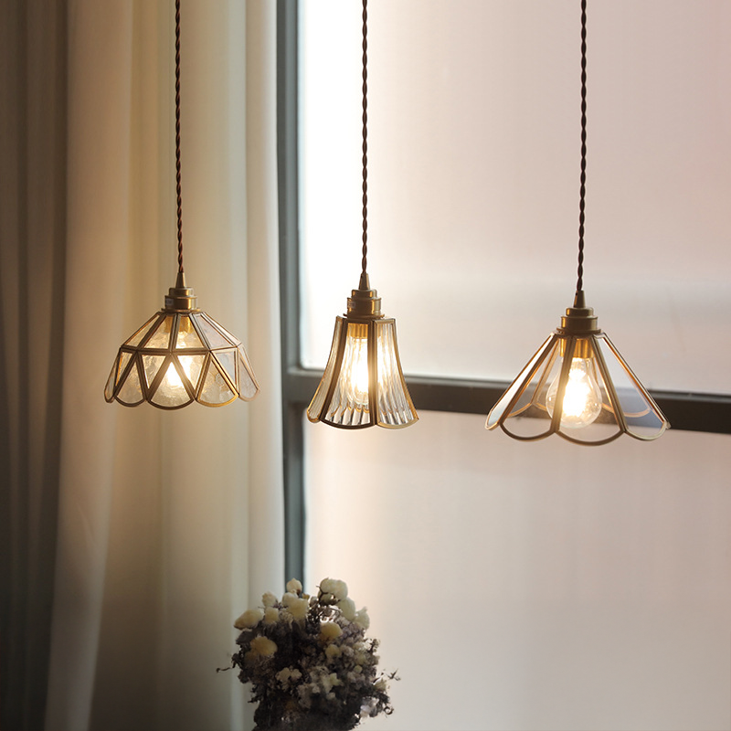Clarune | Vintage-inspired Glass Pendant Lamp 1