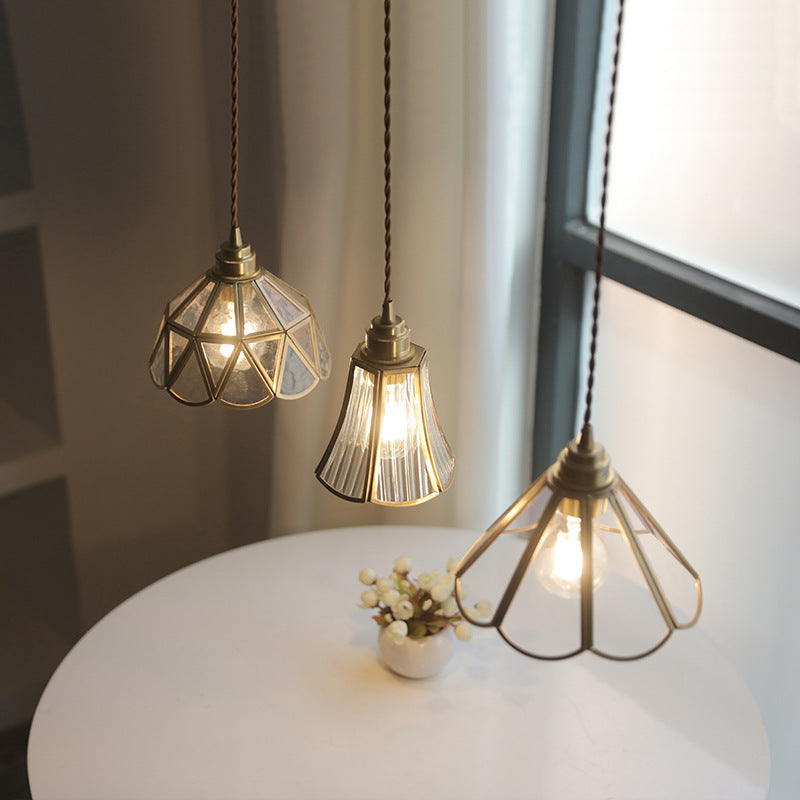 Clarune | Vintage-inspired Glass Pendant Lamp 2