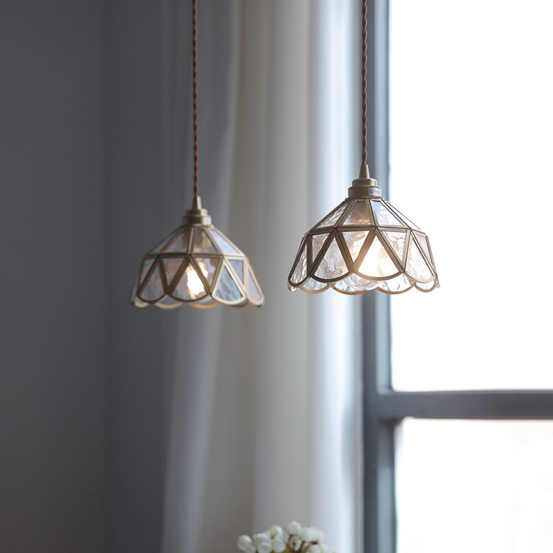 Clarune | Vintage-inspired Glass Pendant Lamp 3
