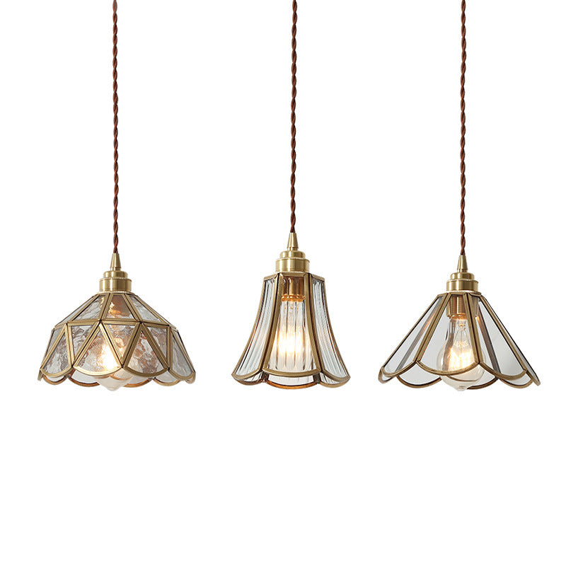 Clarune | Vintage-inspired Glass Pendant Lamp 5