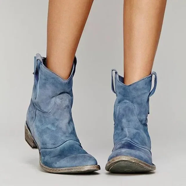 Classic Black Cowboy Boots for Women - Premium Comfortable Western Footwear 2