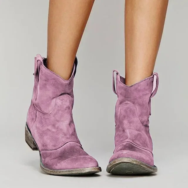 Classic Black Cowboy Boots for Women - Premium Comfortable Western Footwear 4