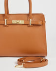 Classic Togo Leather Tote Bag – Stylish and Durable Genuine Leather Purse for Work and Travel 4