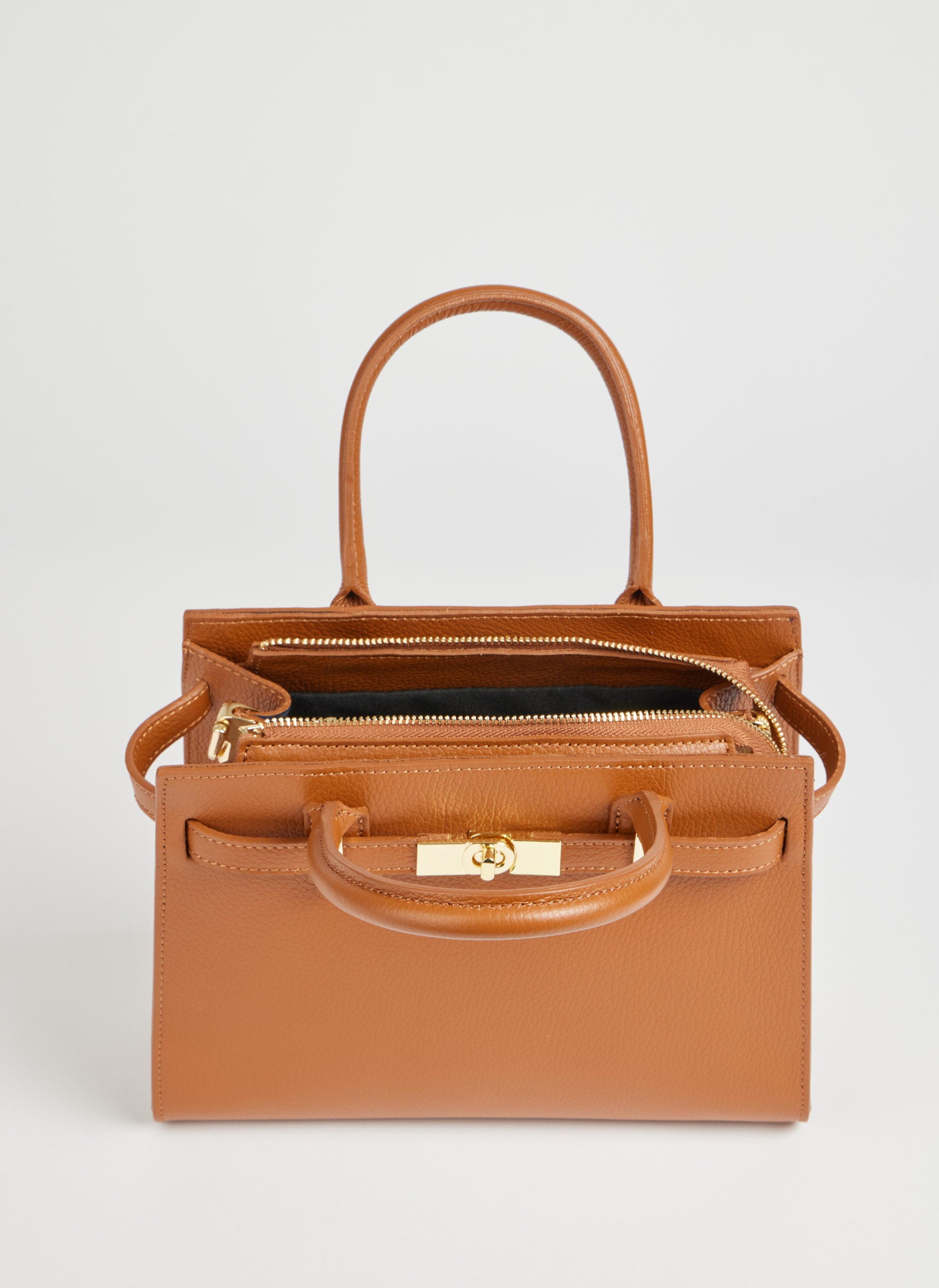 Classic Togo Leather Tote Bag – Stylish and Durable Genuine Leather Purse for Work and Travel 6