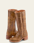 Classic Women's Leather Boots with Block Heel – Durable Handcrafted Design for Timeless Style 2