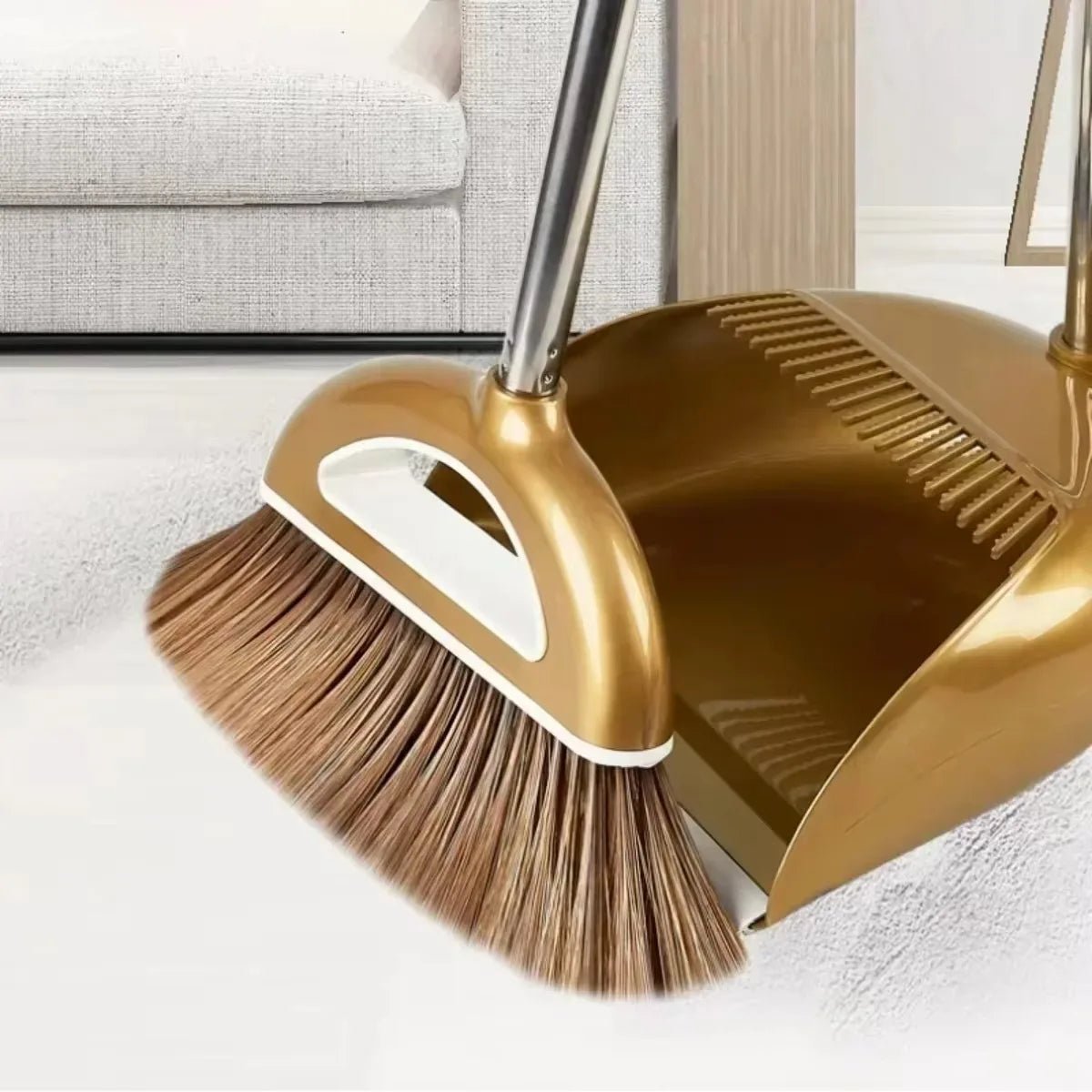 CleanSweep | Efficient Lightweight Broom and Dustpan Cleaning Set 2
