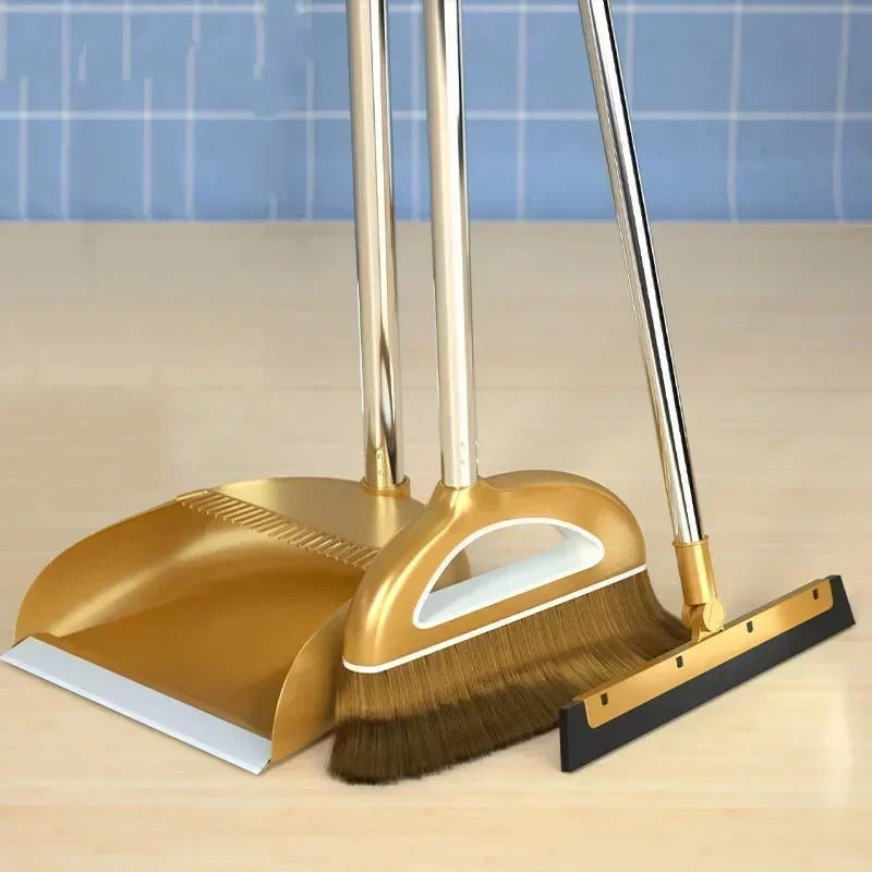 CleanSweep | Efficient Lightweight Broom and Dustpan Cleaning Set 3