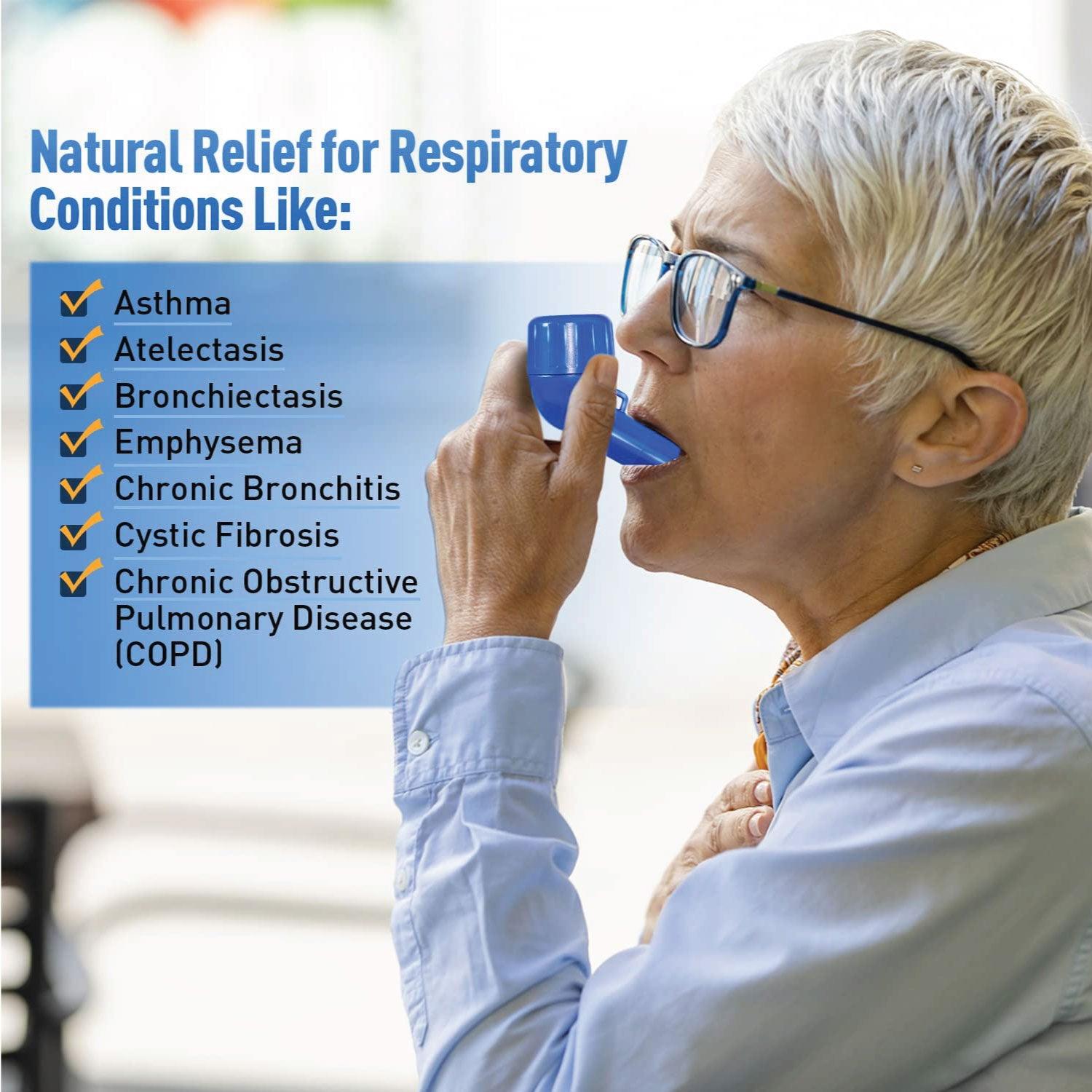 ClearLung Breather | Respiratory Exerciser for Natural Mucus Clearance 8