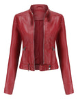 Clementine | Stylish Fitted Leather Jacket for Women - Elevate Your Look 4