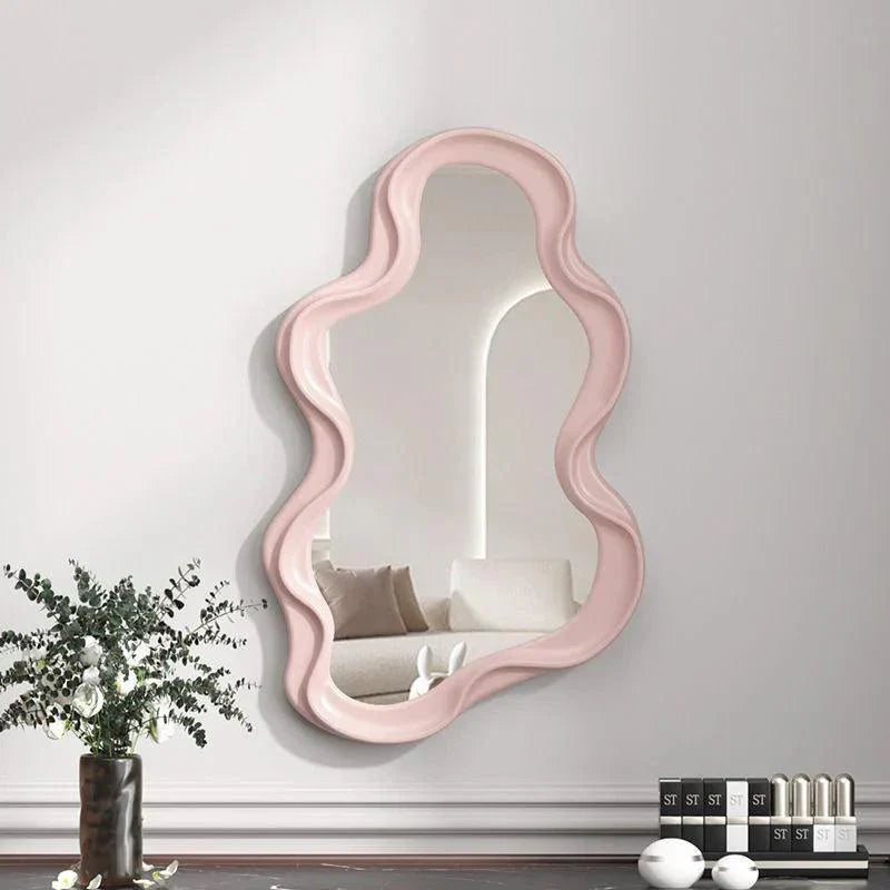 Cloud-Shaped Decorative Mirror – Stylish Makeup and Dressing Mirror for Home Décor, 40.5x23cm 7