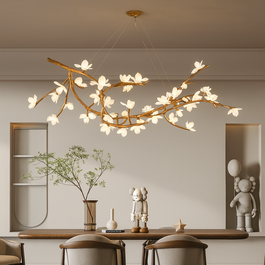 CloverStem | Aesthetic Minimalist Tree Branch Chandelier 1