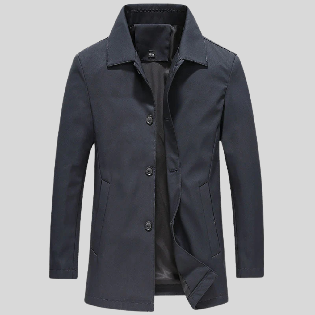 Clyde | Elegant Long Coat for Men 2