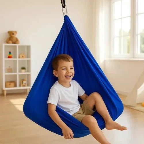 CocoonNest | Cozy Versatile Sensory Swing for Indoor and Outdoor Use 1
