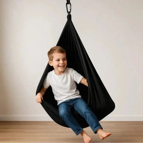 CocoonNest | Cozy Versatile Sensory Swing for Indoor and Outdoor Use 2
