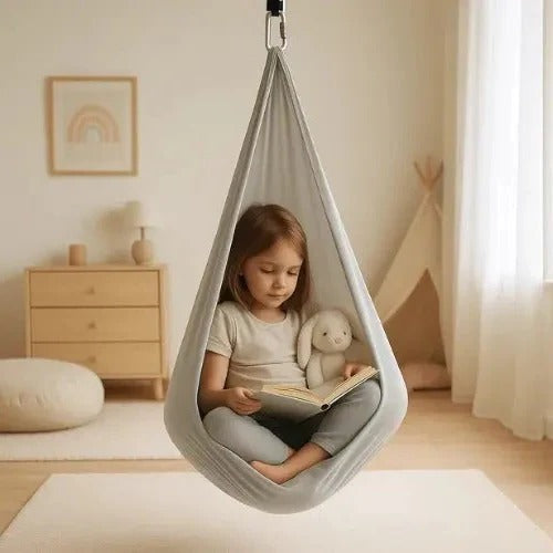 CocoonNest | Cozy Versatile Sensory Swing for Indoor and Outdoor Use 3