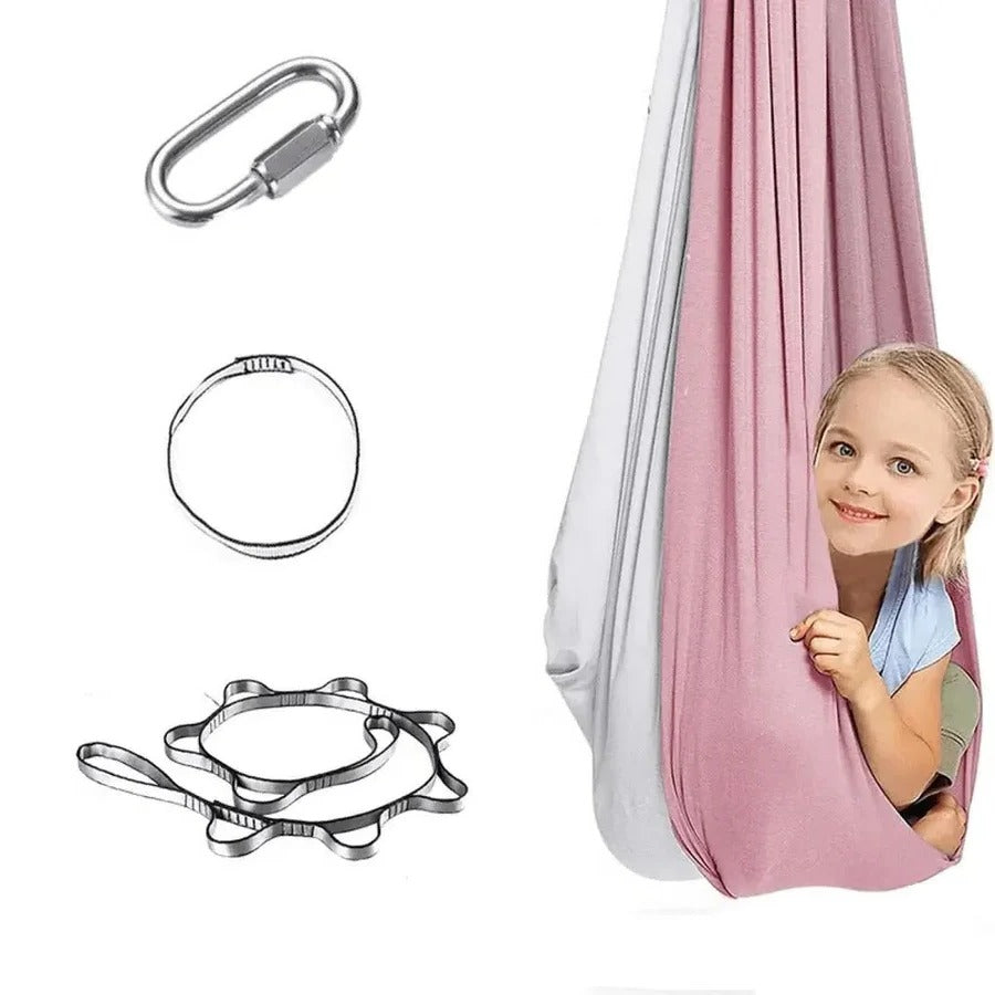 CocoonNest | Cozy Versatile Sensory Swing for Indoor and Outdoor Use 6