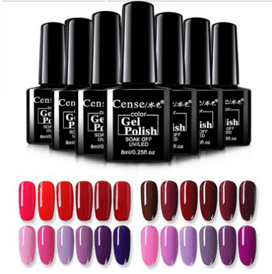 Coloré | 20-Color UV Nail Polish Set for Long-Lasting Shine and Durability 4