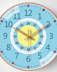 Colorful Children's Wall Clock for Learning Time – Eco-Friendly Design, 20 cm, Easy Installation 2
