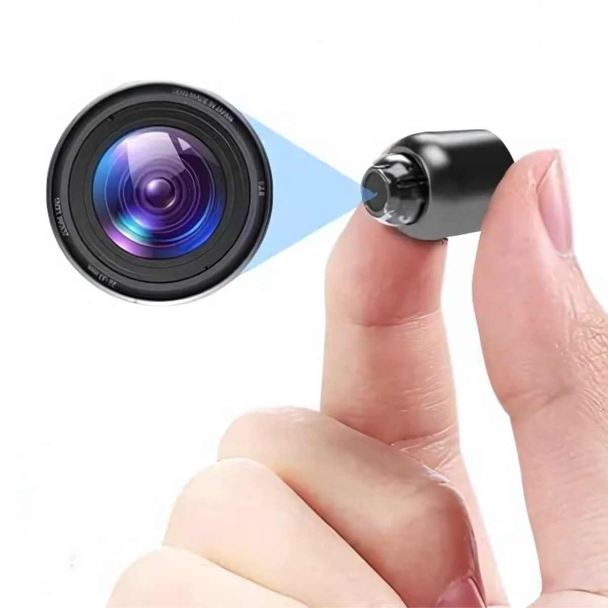Compact Full HD Wireless Security Camera with Night Vision and 72-Hour Battery Life for Home Security Monitoring 0