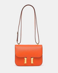 Compact Women’s Palm Leaf Bag – Stylish Square Shoulder Handbag for Daily Essentials 4