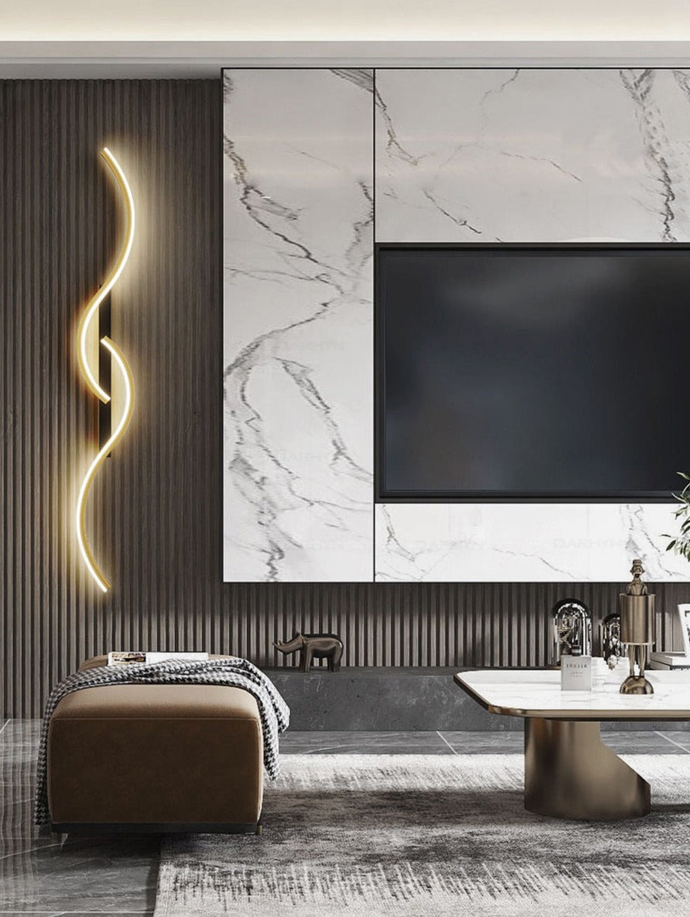 Contemporary LED Wall Light Sconce – Artistic Design for Hallway, Bathroom, Bedroom, Living Room – Durable and Versatile Lighting 6