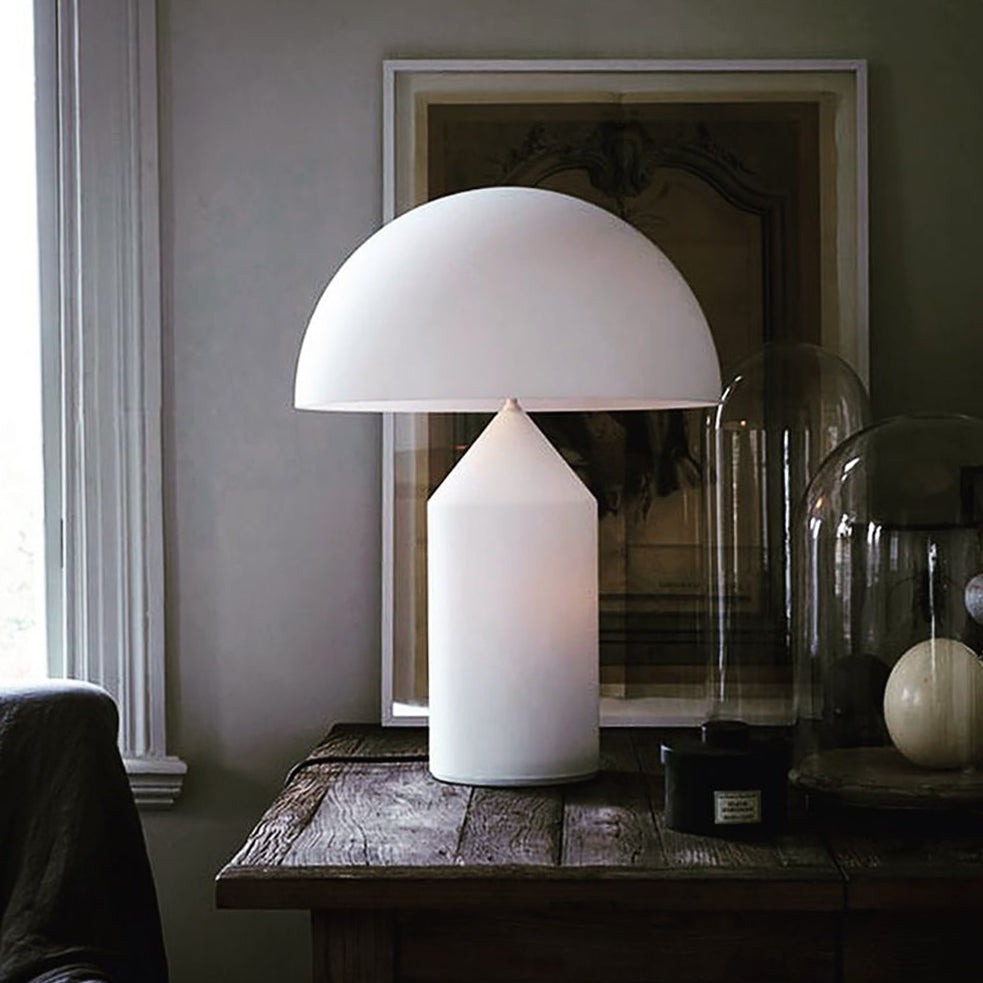 Contemporary Metallic Table Lamp for Living Room, Bedside or Desk – Warm Ambient Lighting, Elegant Design 2