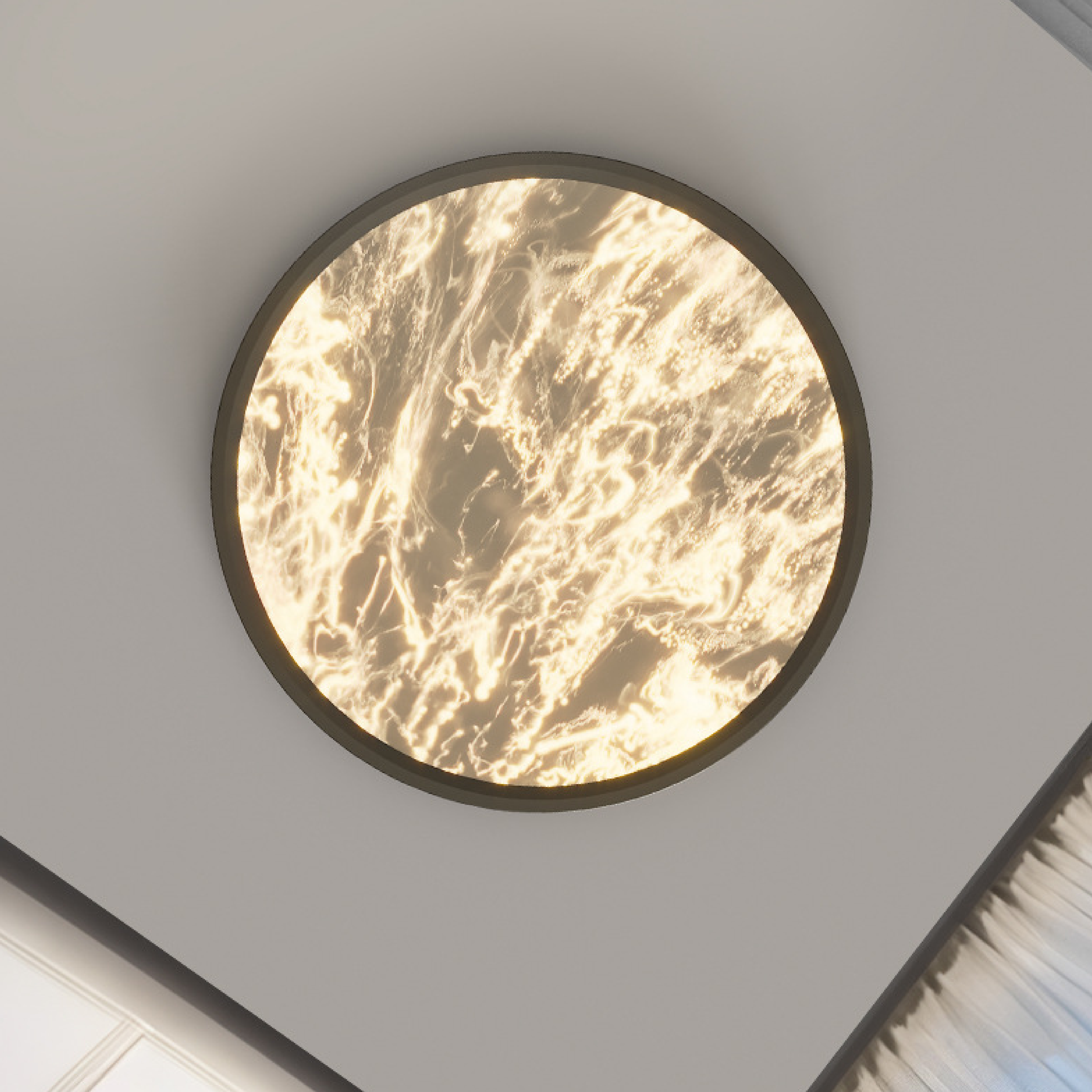 Contourn | Aesthetic Elegance Galaxy Ceiling Lamp 4