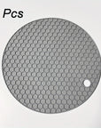 CookGuard | Round Silicone Heat-Resistant Trivet Mat for Kitchen 4