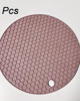CookGuard | Round Silicone Heat-Resistant Trivet Mat for Kitchen 6
