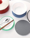 CookGuard | Round Silicone Heat-Resistant Trivet Mat for Kitchen 8
