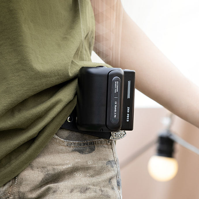 CoolBreeze | Portable Hands-Free Rechargeable Neck Fan for Cooling Comfort 1