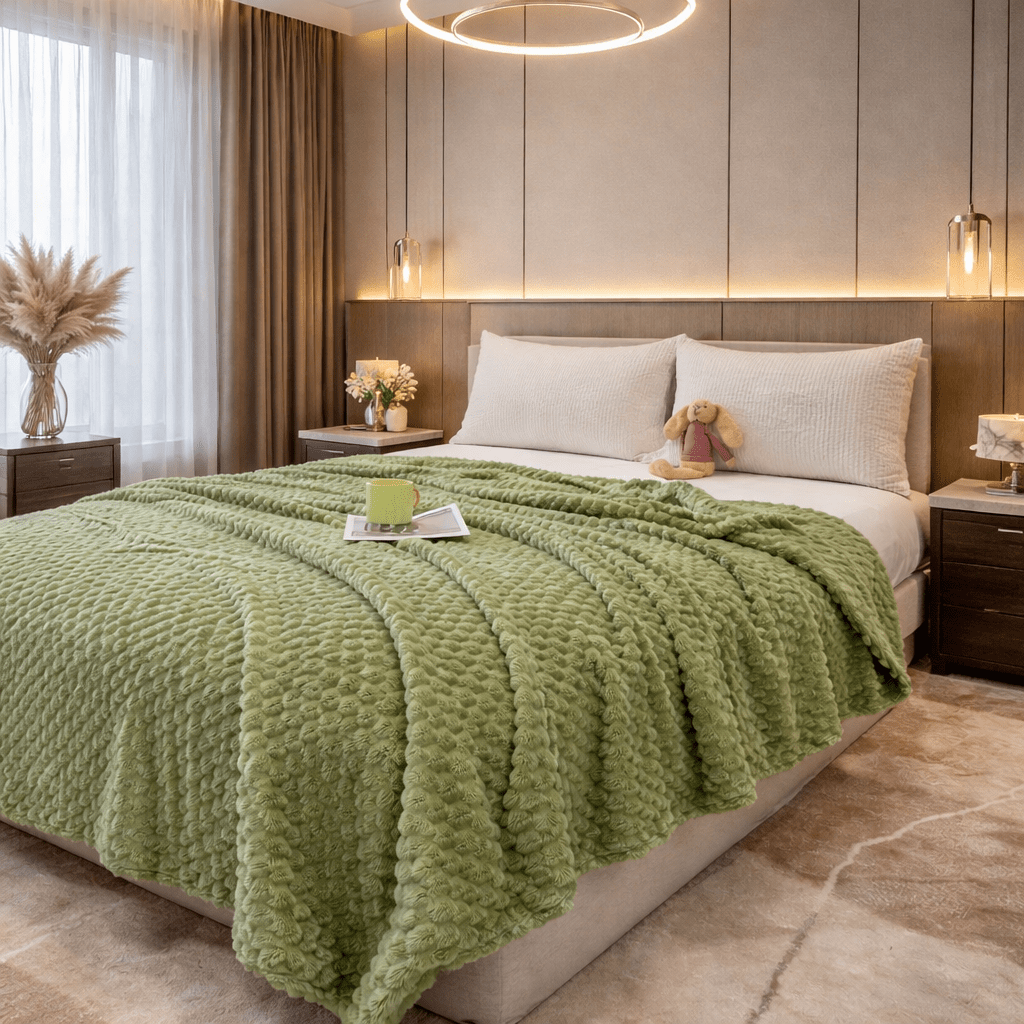 CoralSoft | Cozy Ultra-Soft Coral Fleece Blanket for Everyday Warmth 2