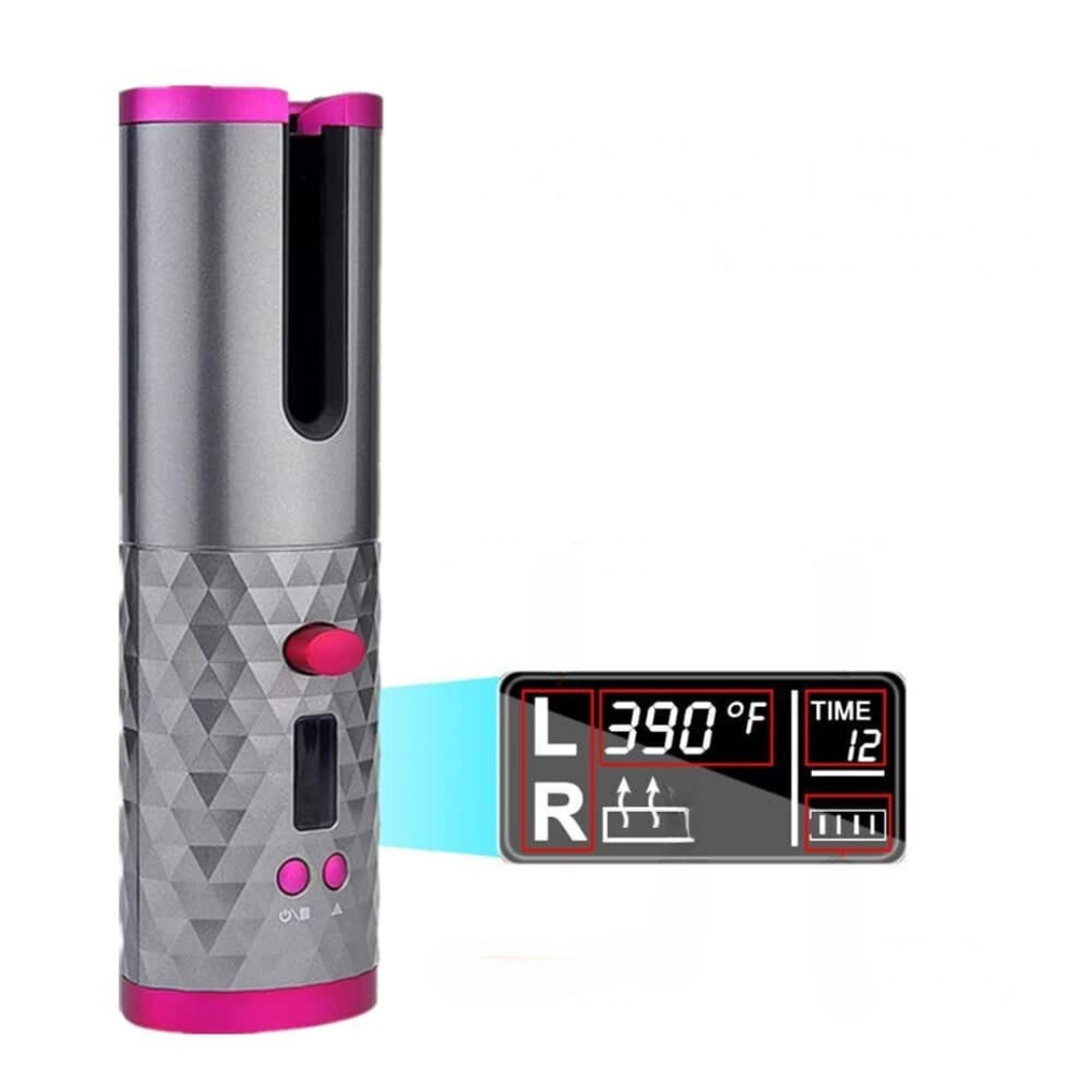 Cordless Hair Curler with Ceramic Barrel 5