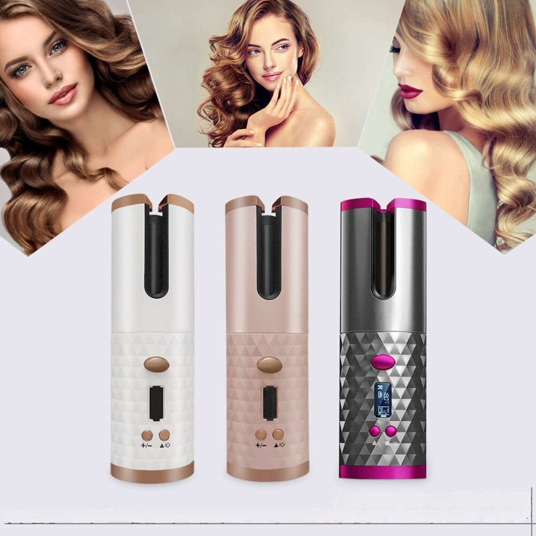 Cordless Hair Curler with Ceramic Barrel 7