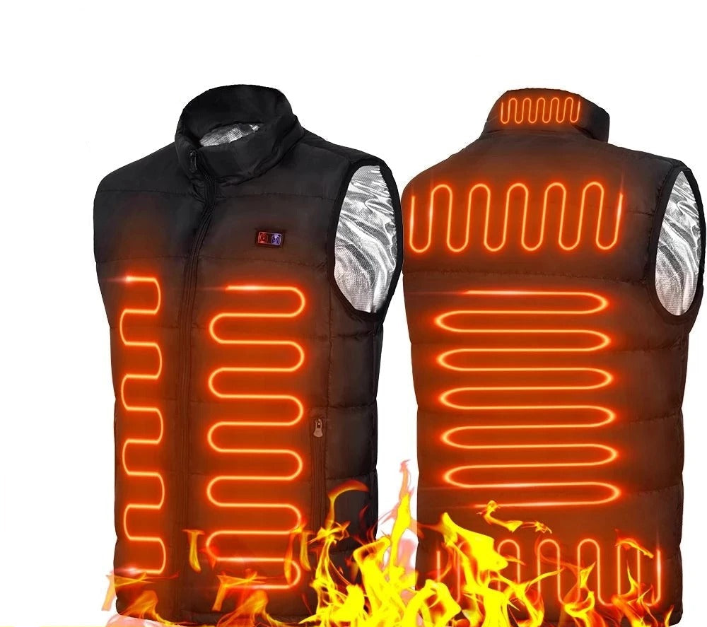 CoreHeat | 9-Zone Heated Vest for Outdoor Activities & Sports 0
