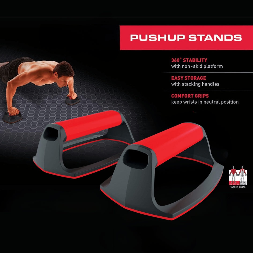 CorePress | Push-Up Bars with Ergonomic Wrist Support for Home Training 3