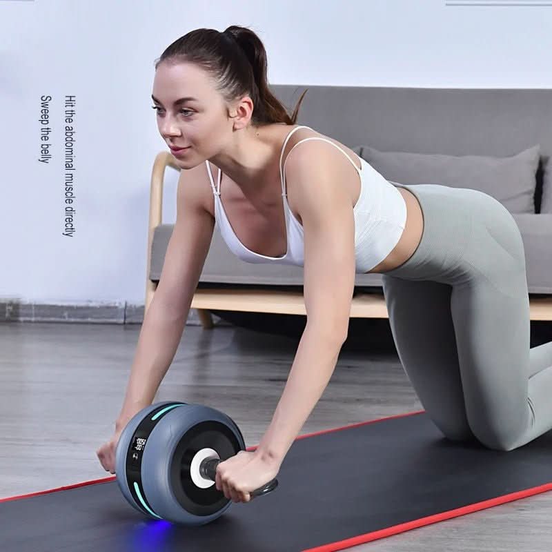 CorePro | Ab Wheel Roller with Automatic Recoil for Core Strength Training 5