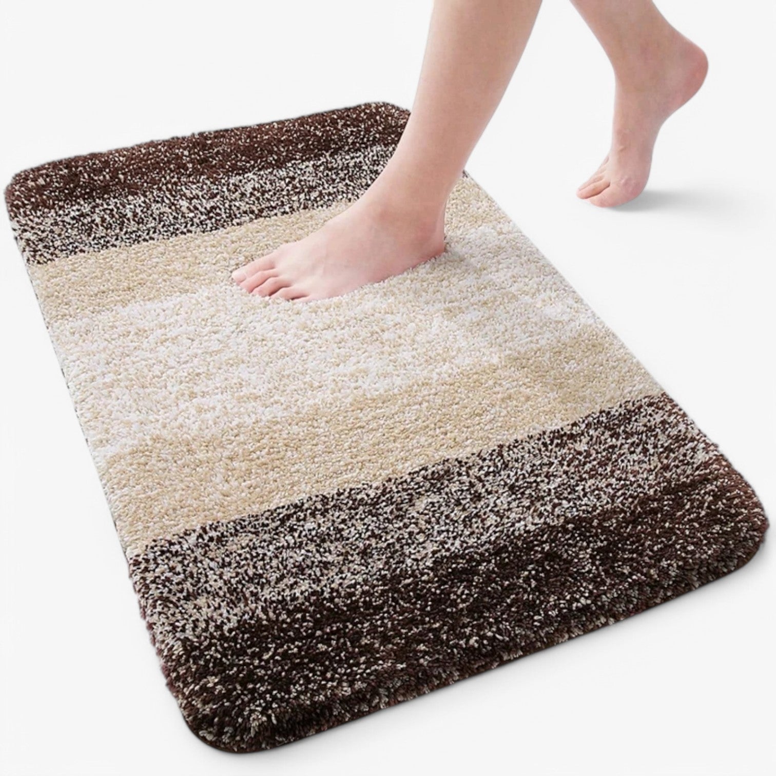 Corinna | Stylish Quick-Dry Non-Slip Microfiber Bath Mat 3