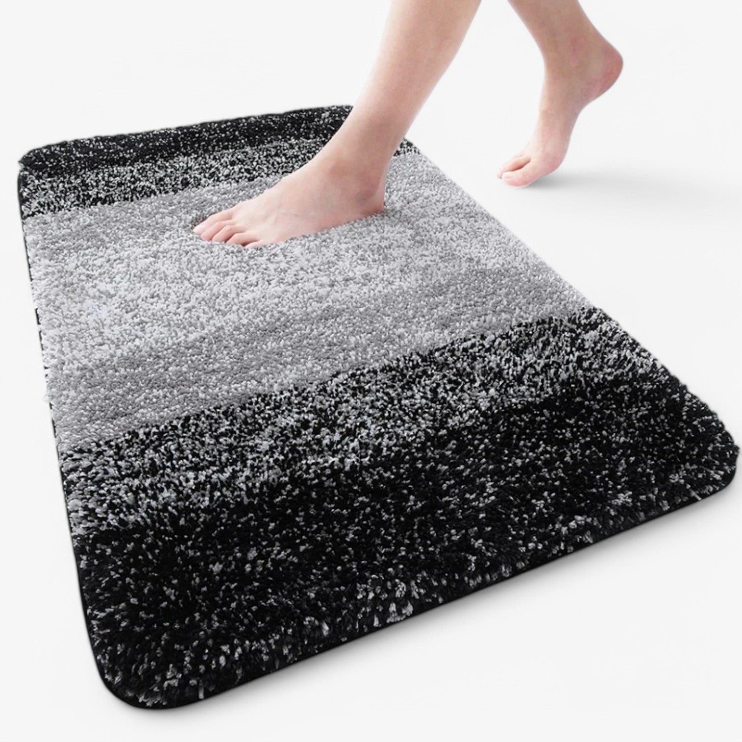 Corinna | Stylish Quick-Dry Non-Slip Microfiber Bath Mat 4