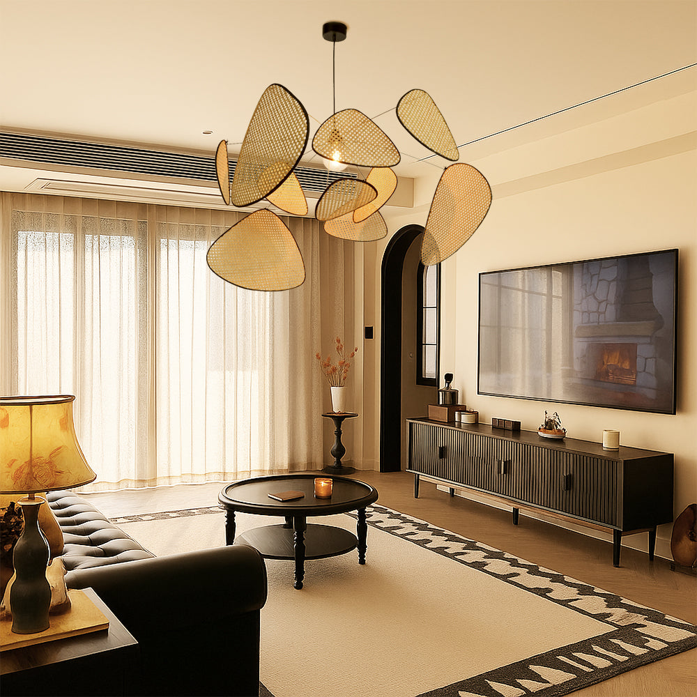 Corinthia | Modern Minimalist Rattan Pendant Lamp 1