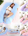 CottonCloud | Ergonomic Organic Cotton Pregnancy Pillow for Neck Pain Relief 7