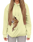 CozyCarry Hoodie | Pet Carrier Hoodie with Pouch – Soft, Comfortable Sweatshirt for Small Pets 4