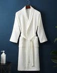 CozyCotton | Luxurious Soft Breathable Cotton Bathrobe for Men and Women 0