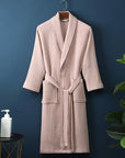 CozyCotton | Luxurious Soft Breathable Cotton Bathrobe for Men and Women 1