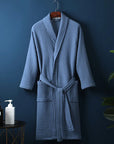 CozyCotton | Luxurious Soft Breathable Cotton Bathrobe for Men and Women 7