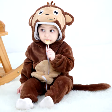 CozyCubs | Flannel Baby Onesie – Adorable Dress-Up Outfit 12