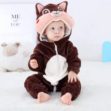 CozyCubs | Flannel Baby Onesie – Adorable Dress-Up Outfit 16
