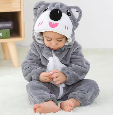 CozyCubs | Flannel Baby Onesie – Adorable Dress-Up Outfit 22