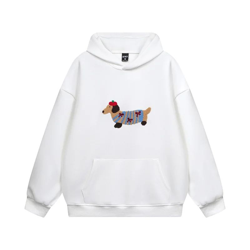 CozyPup | Charming Warm Cotton Blend Hoodie for Autumn Comfort 0